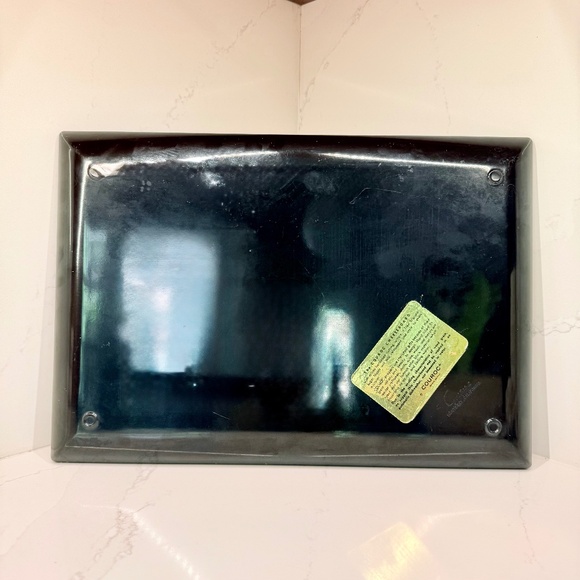 Couroc Vintage MCM Cheese Board Dancing Frogs Inlay Tray‎ Barware - Picture 3 of 4